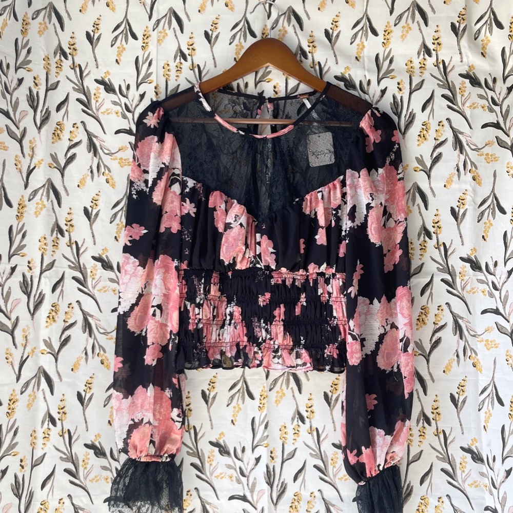 Free People Daphne Blouse